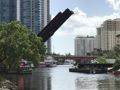 App to track train over New River in Fort Lauderdale