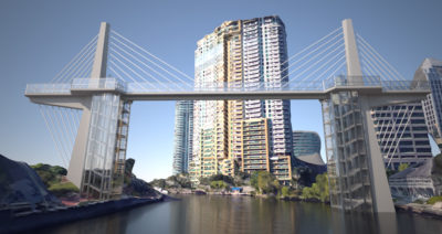 FDOT unveils plan for pedestrian bridge over New River — CANCELLED