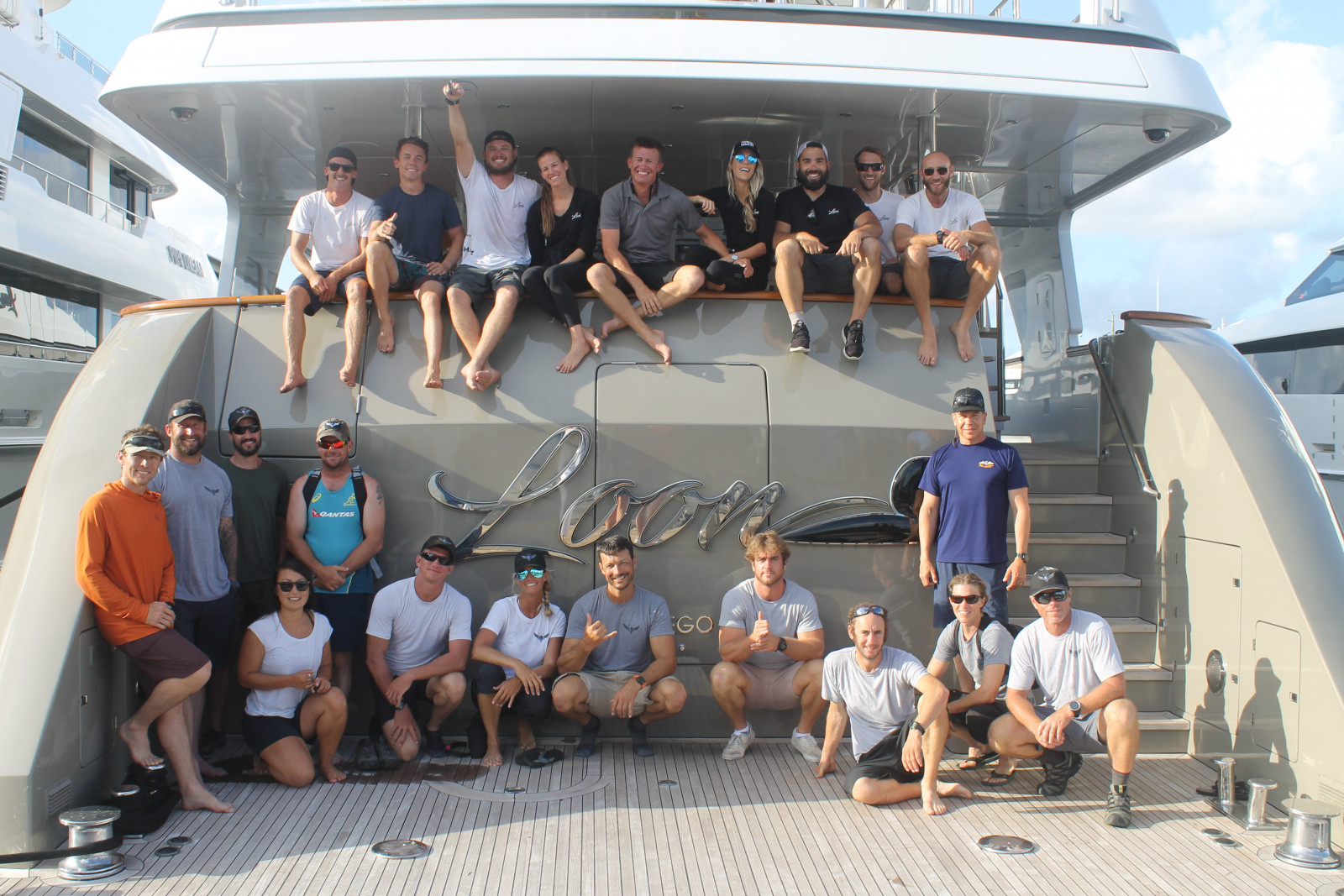 yacht loon crew