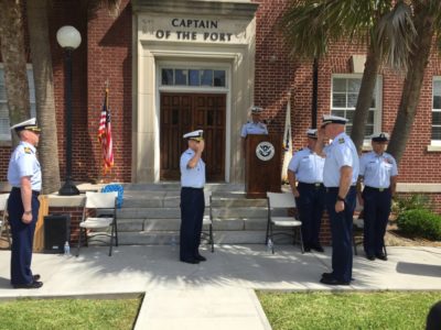 New captain of the port for Charleston USCG
