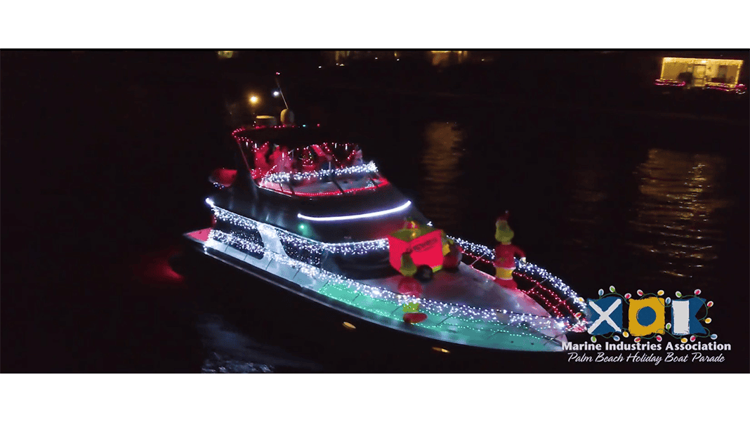 The Palm Beach Holiday Boat Parade Triton